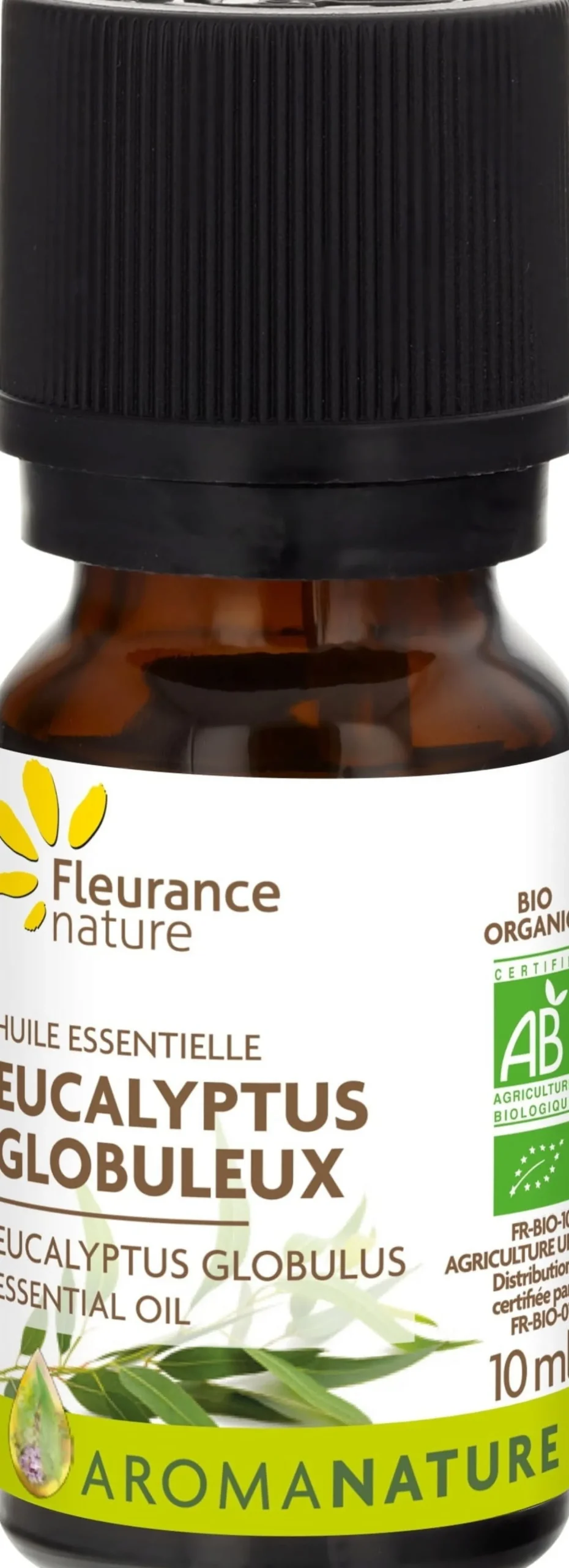 Organic Eucalyptus Globulus Essential Oil, 10 ml