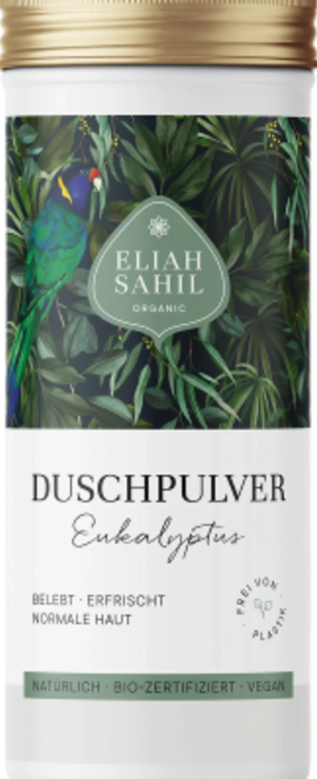Organic Eucalyptus Shower Powder, 90 g