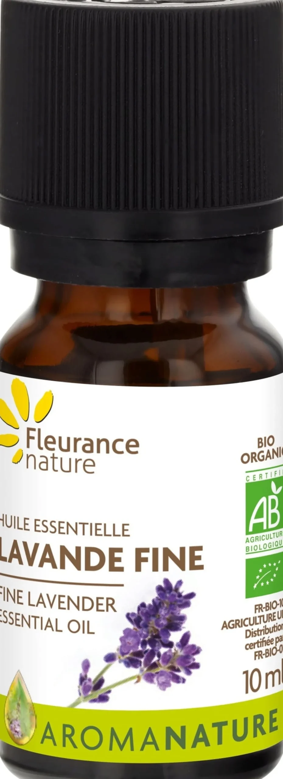 Organic Fine Lavender Essential Oil, 10 ml