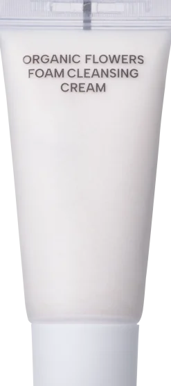 Organic Flowers Foam Cleansing Cream, 20 ml