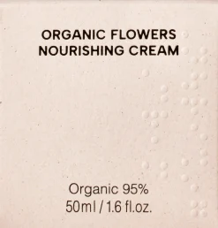 Organic Flowers Nourishing Cream, 50 ml
