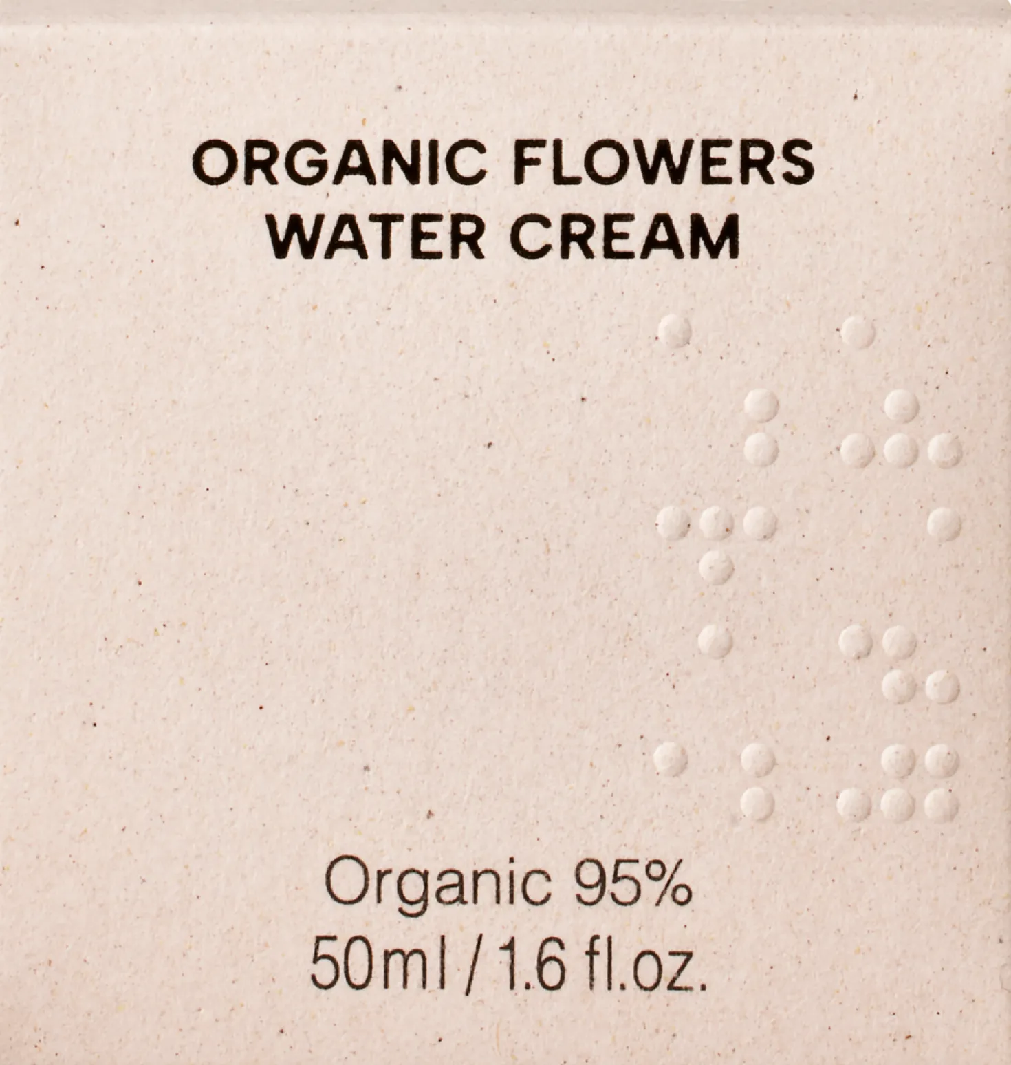 Organic Flowers Water Cream, 50 ml