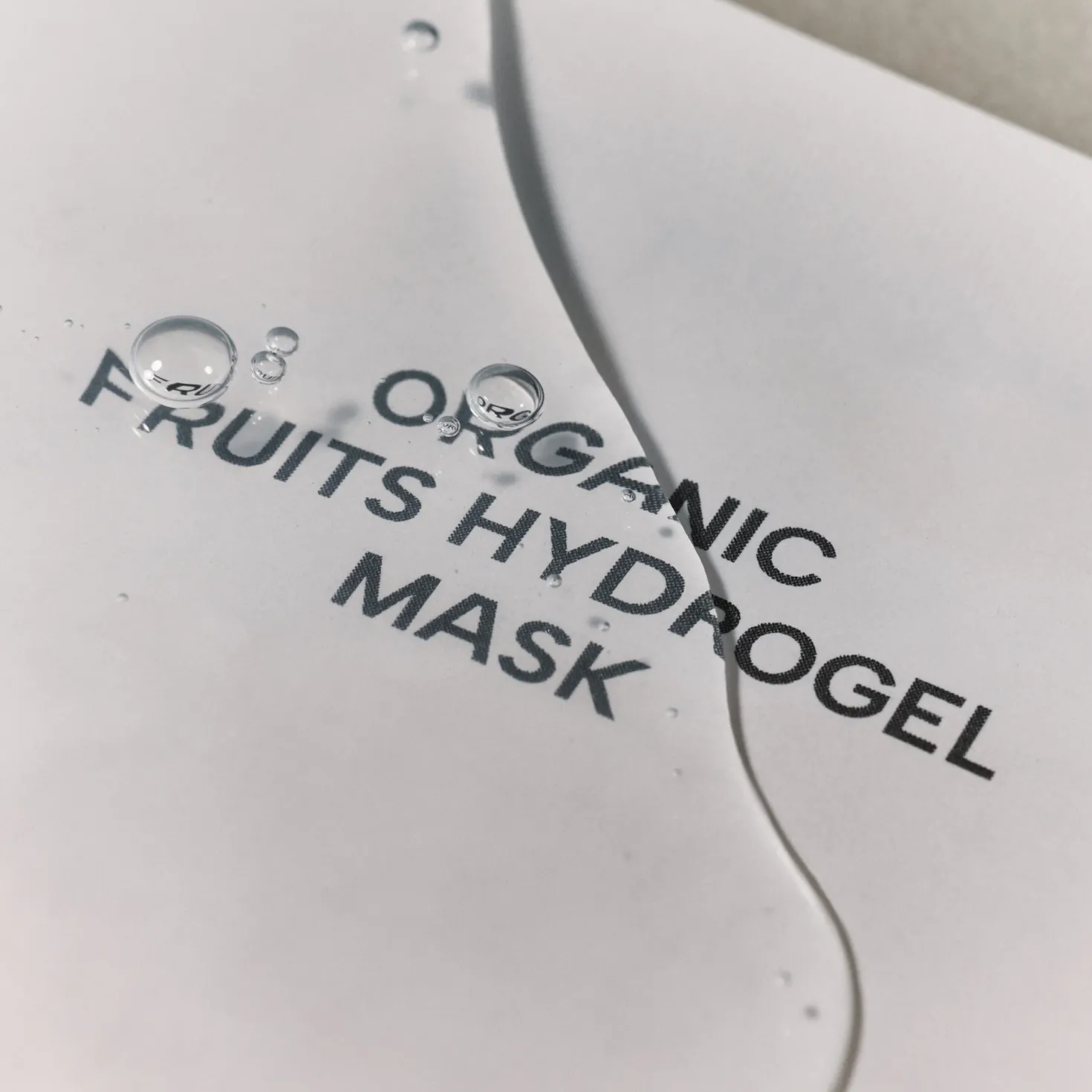 Organic Fruits Hydrogel Mask Yuja, 5 pezzi