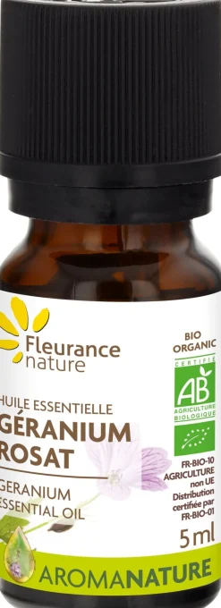 Organic Geranium Essential Oil, 5 ml