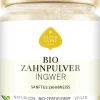 Organic Ginger Toothpowder, 45 g