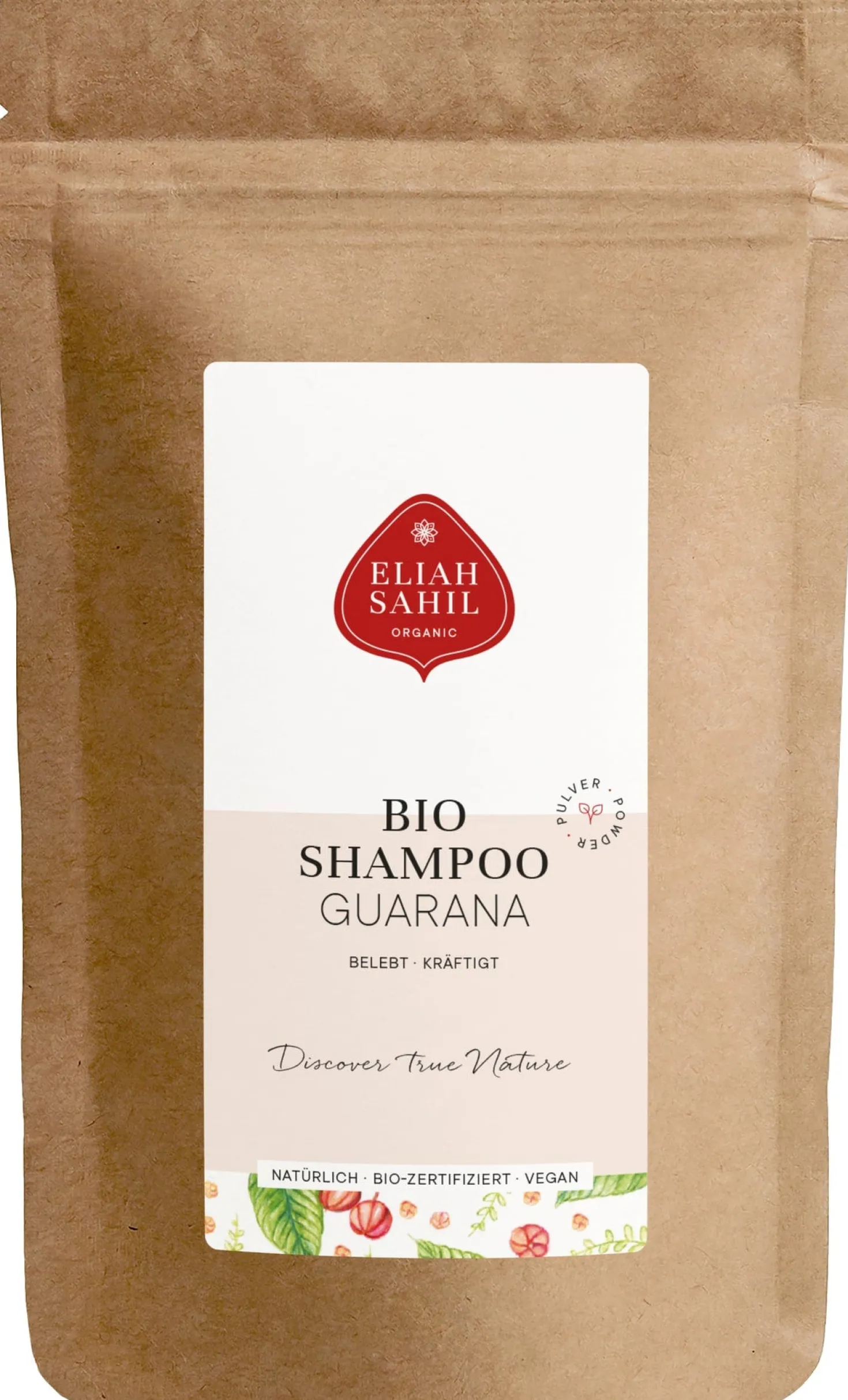 Organic Guarana Shampoo, 250 g