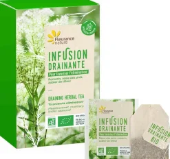 Organic Herbal Tea "Draining", 20 pz. (20 bustine)