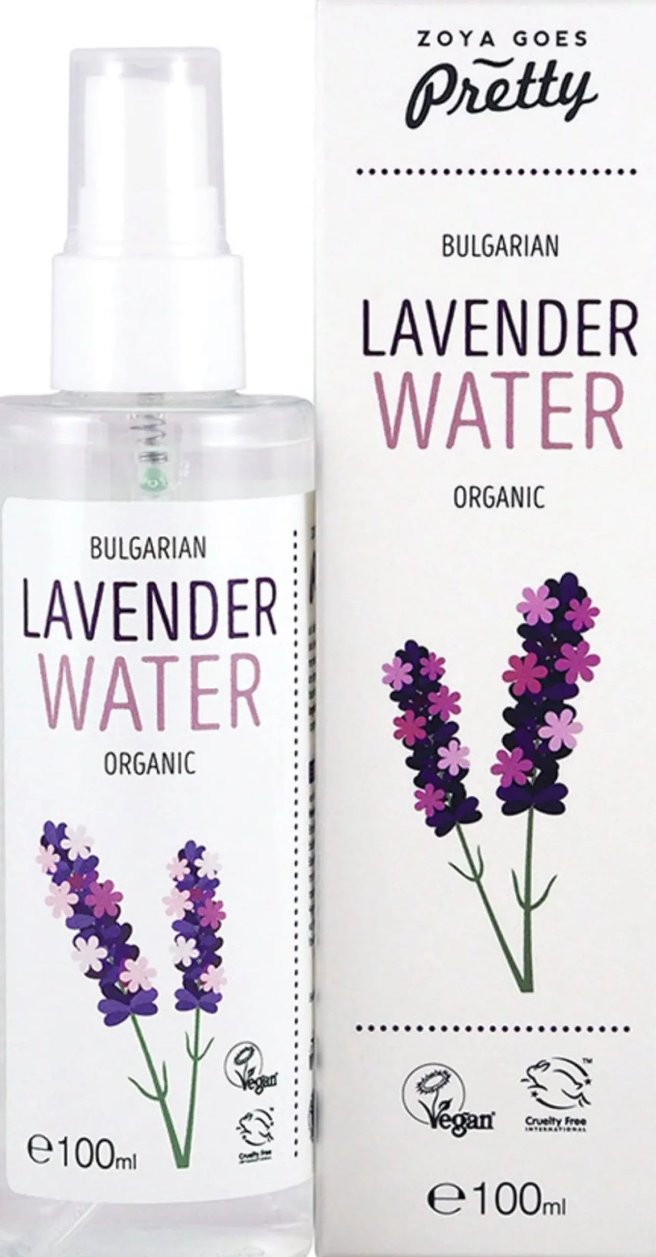 Organic Lavender Water, 100 ml
