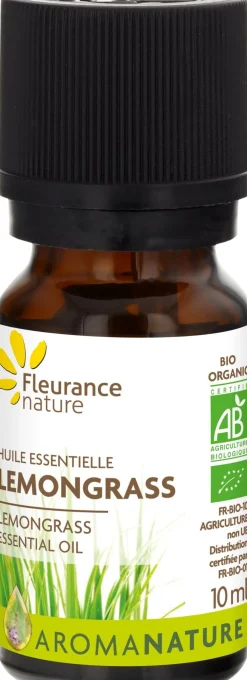 Organic Lemongrass Essential Oil, 10 ml