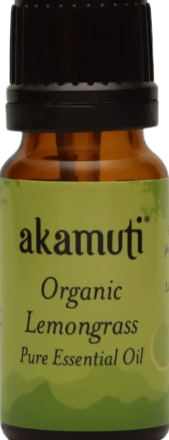 Organic Lemongrass Essential Oil, 10 ml