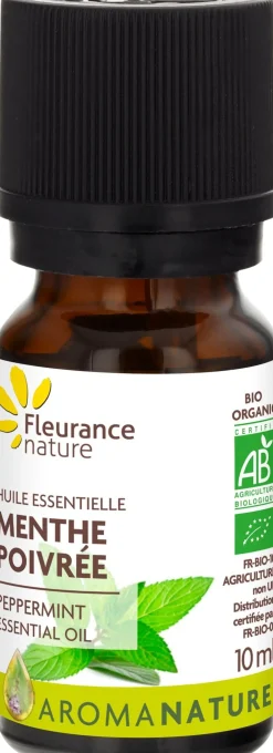 Organic Peppermint Essential Oil, 10 ml