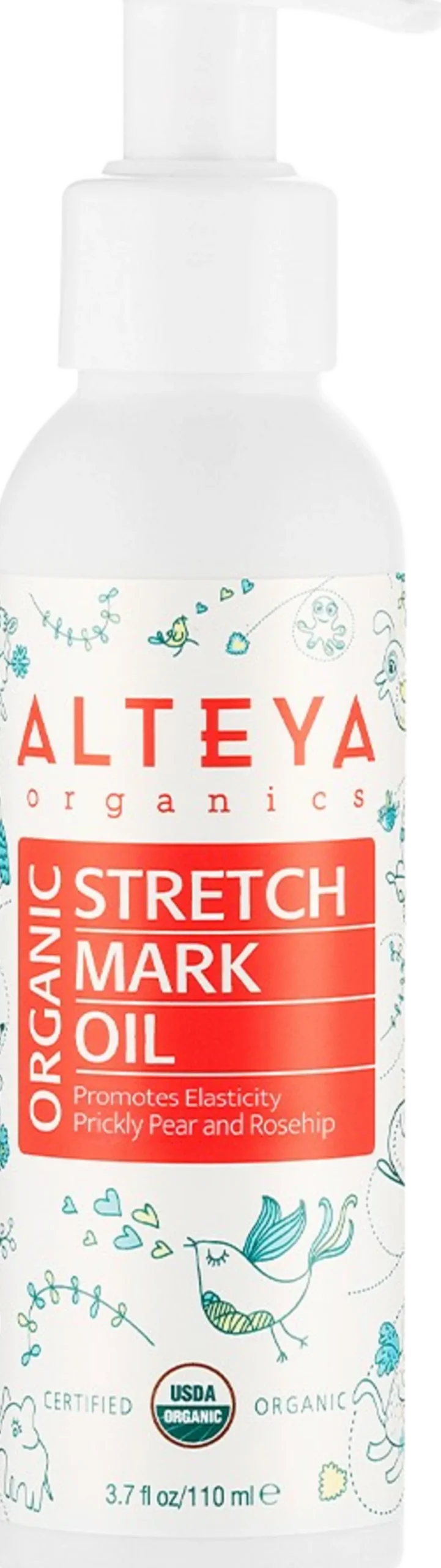 Organic Stretch Mark Oil, 110 ml