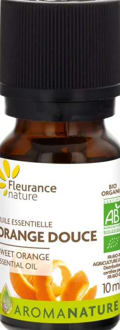 Organic Sweet Orange Essential Oil, 10 ml