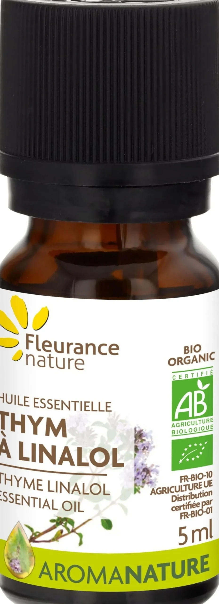 Organic Thyme Linalol Essential Oil, 5 ml