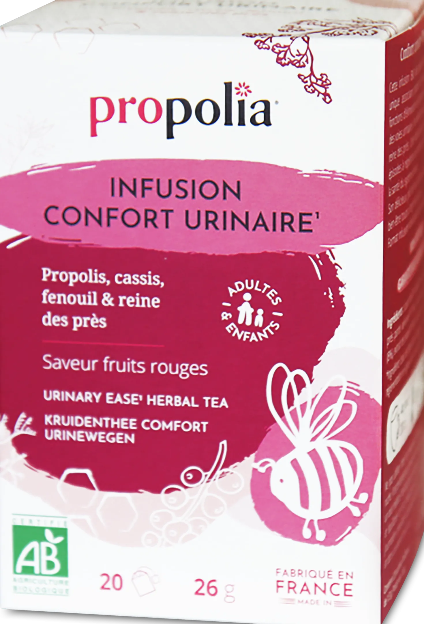 Organic Urinary Ease Herbal Tea, 20 ml