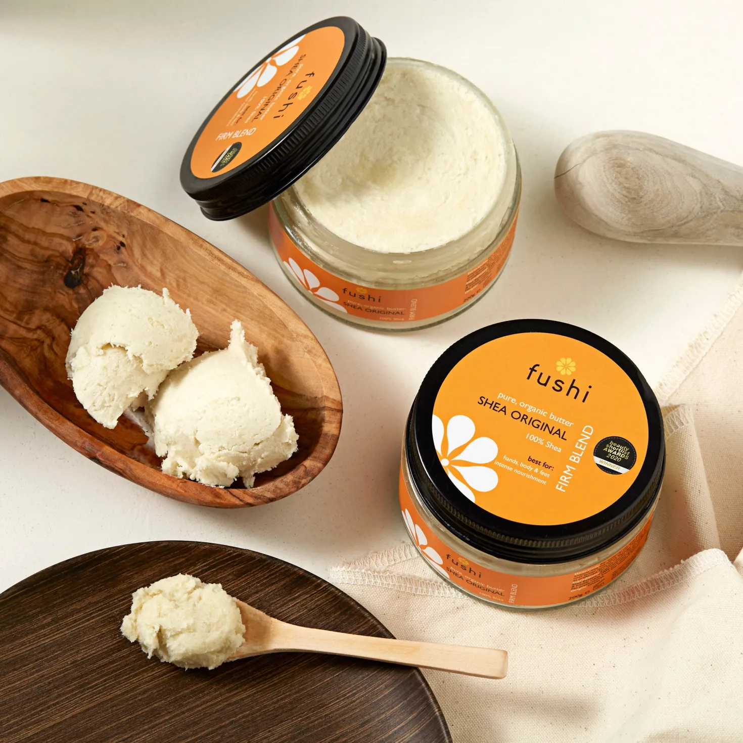 Organic Virgin Unrefined Shea Butter, 200 g