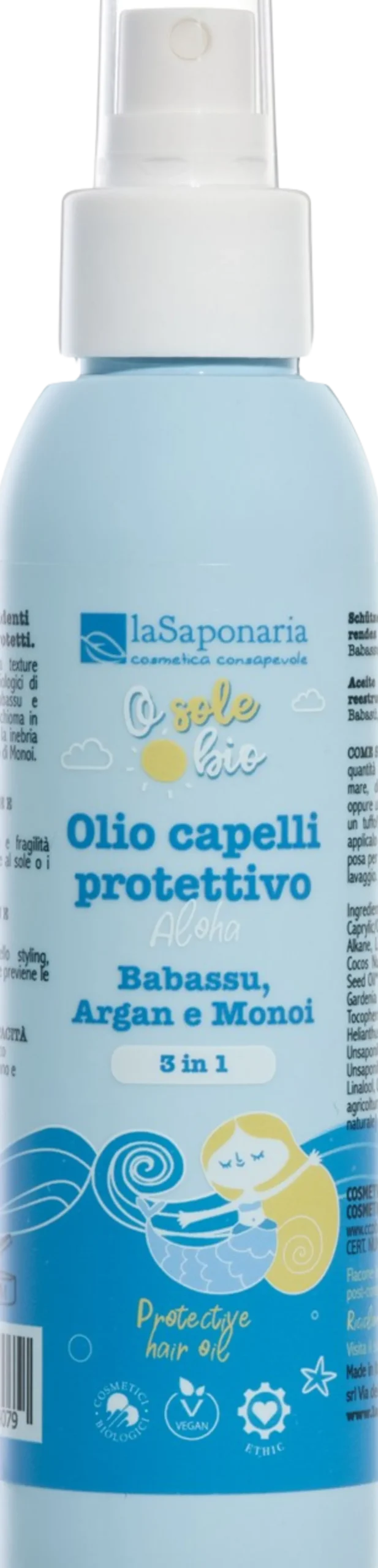 osolebio Olio per Capelli Protettivo 3in1, 125 ml