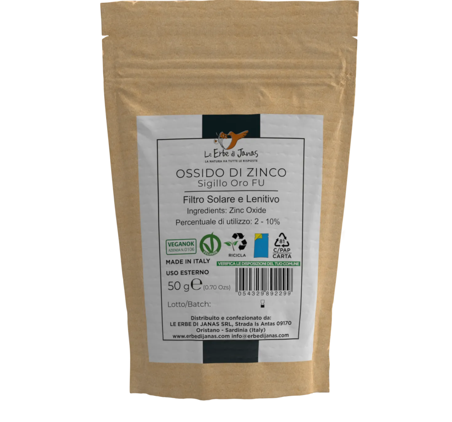 Ossido di Zinco , 50 g