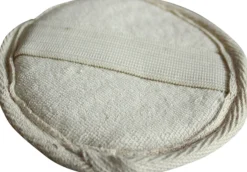 Pad Tondo per il Viso in Loofah & Cotone