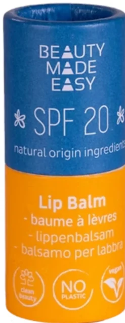 Paper Tube Lip Balm SPF 20, 5,50 g