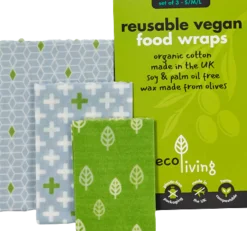 Pellicola Vegan in Cera, 3 pezzi