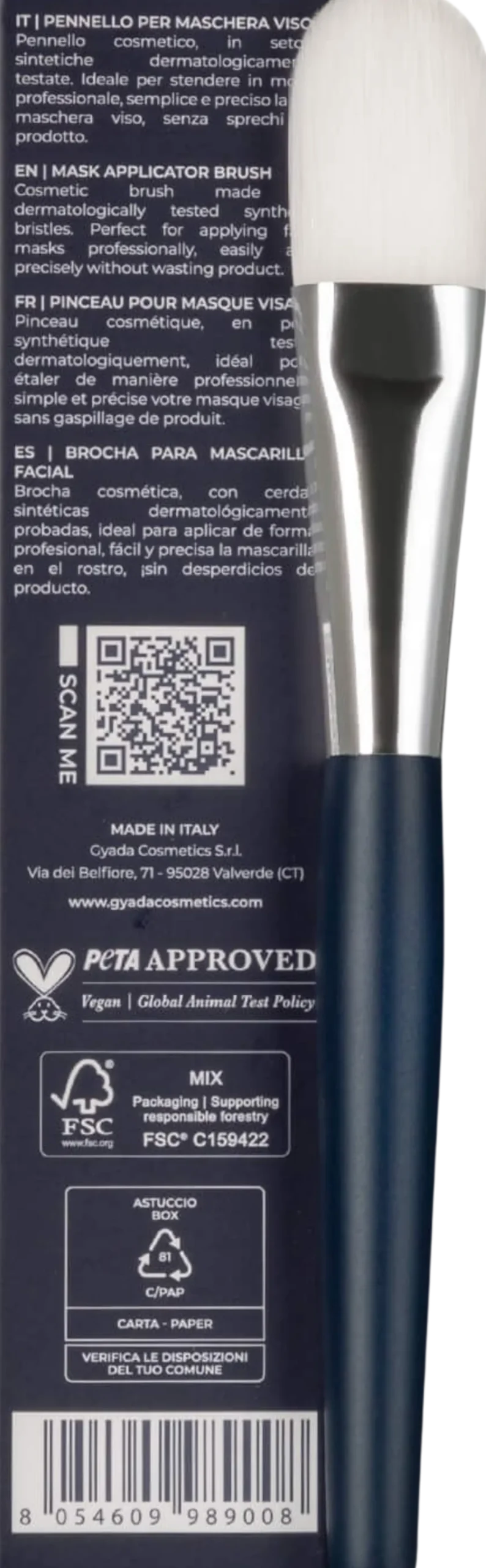 Pennello per Maschera Viso