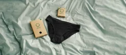 Period Underwear Bikini Black, M