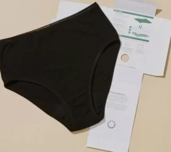 Period Underwear High Waist Black, M