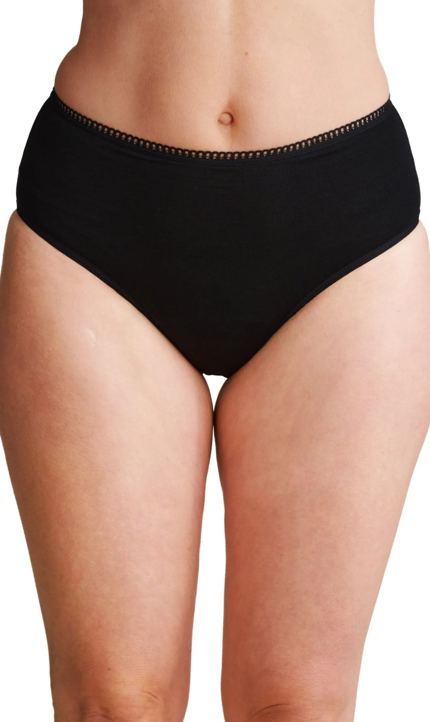 Period Underwear High Waist Black, M