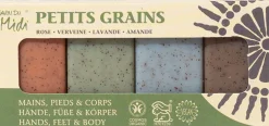 PETITS GRAINS - Set di Saponette per Ospiti con Olio di Argan Bio