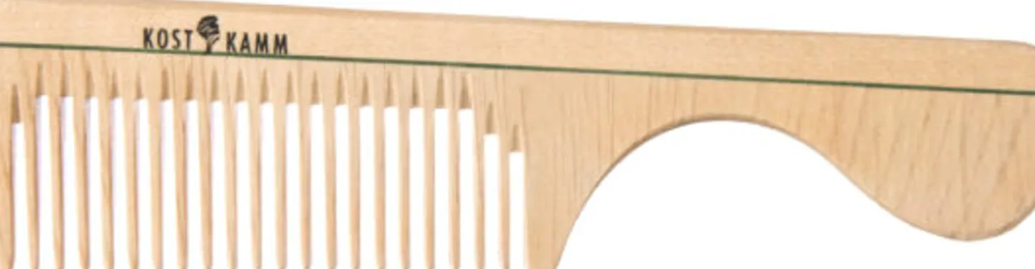 Pettine con Manico - Denti Medi