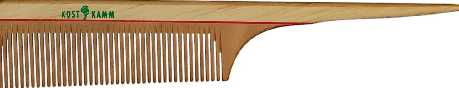 Pettine con Punta in Legno, 1 Pz.