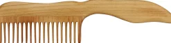 Pettine di Legno con Denti Larghi, legno di ciliegio