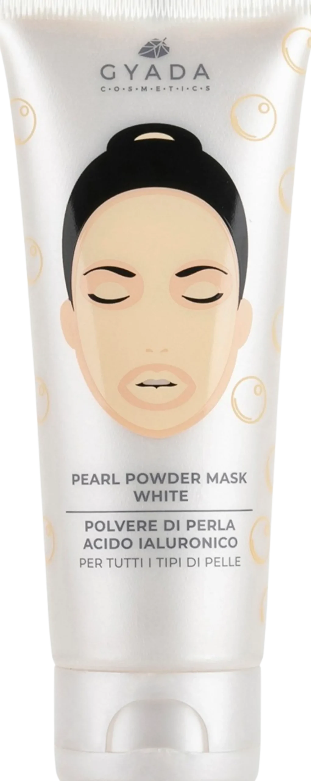 Polvere di Perla - Maschera Viso con Acido Ialuronico, 75 ml