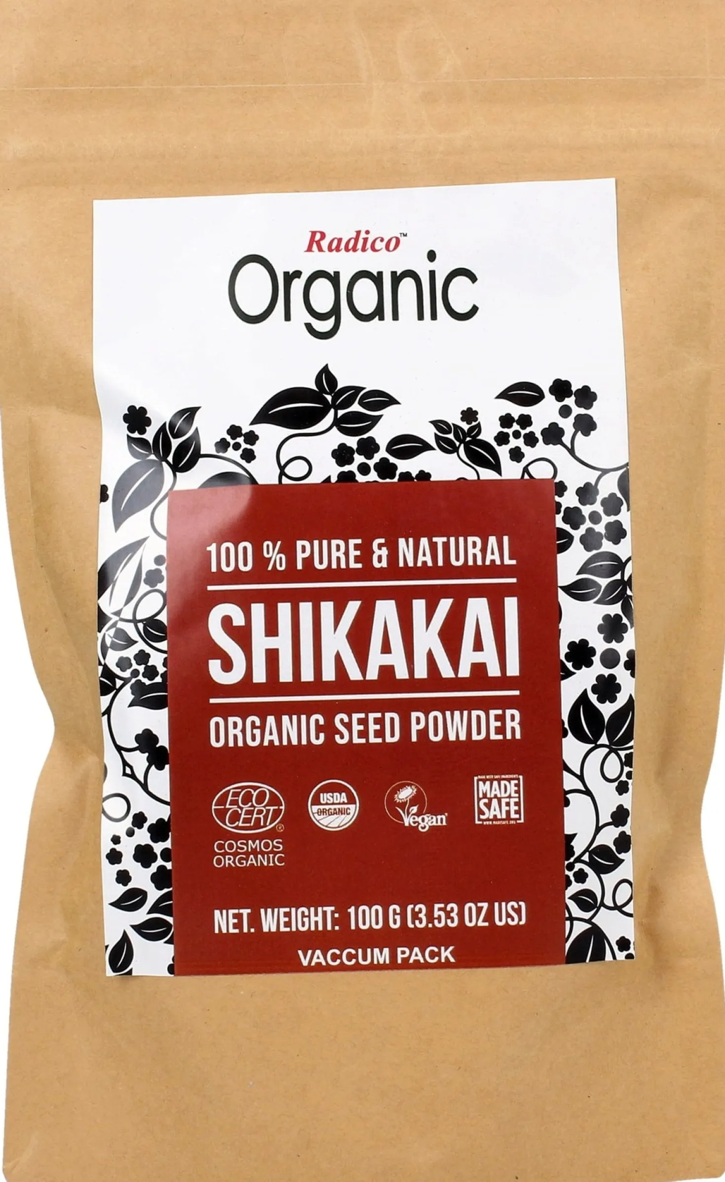 Polvere di Shikakai Bio, 100 g