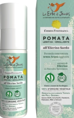 Pomata Lenitiva ed Emolliente all'Elicriso Sardo, 30 ml