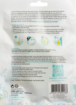 Éponge Merveilleuse Konjac Face Sponge Aloe Vera