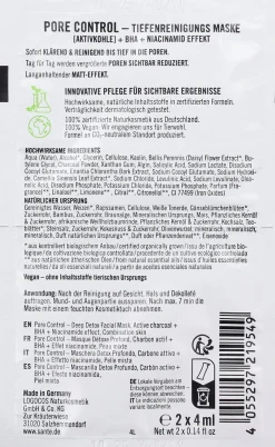 Pore Control Maschera Detergente, 8 ml