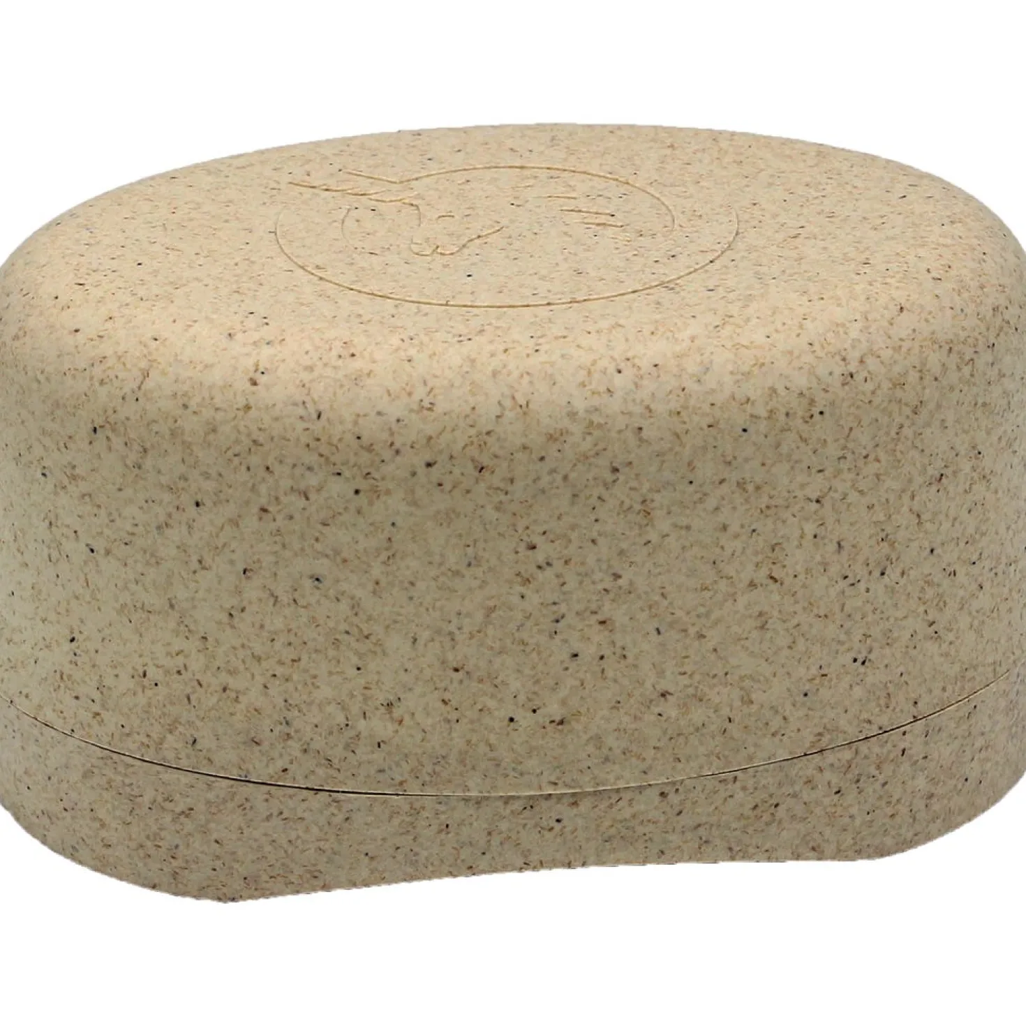 Porta Sapone in Legno Liquido, Grande, Marrone cocco