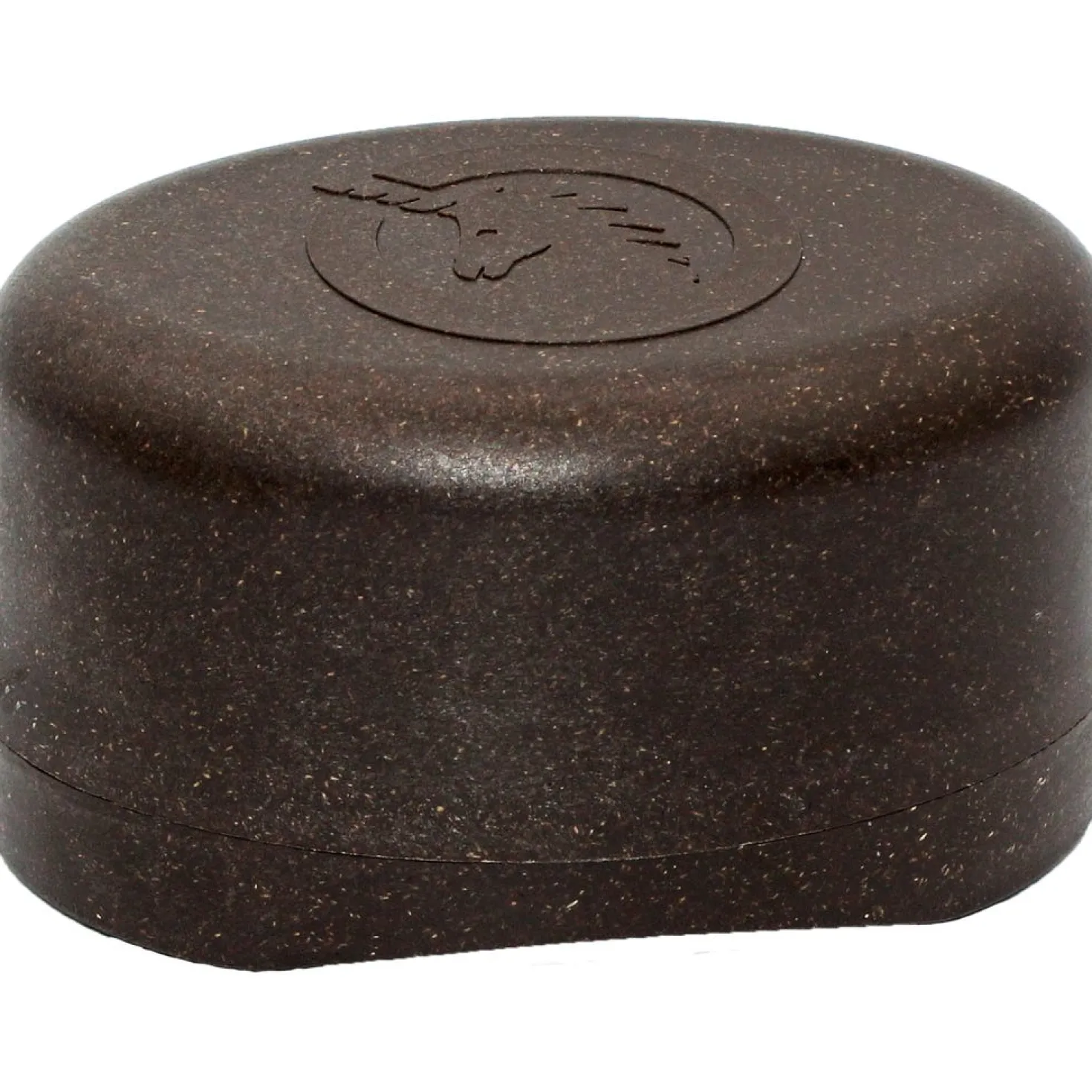 Porta Sapone in Legno Liquido, Grande, Marrone cocco