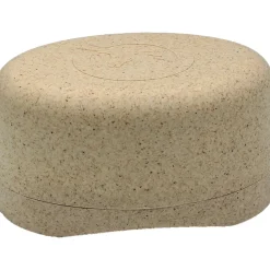 Porta Sapone in Legno Liquido, Piccolo, Marrone cocco