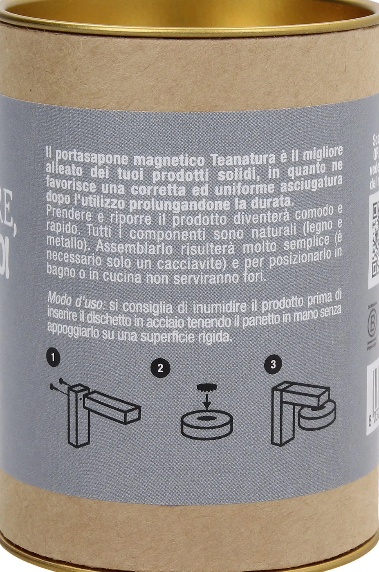 Portasapone Magnetico