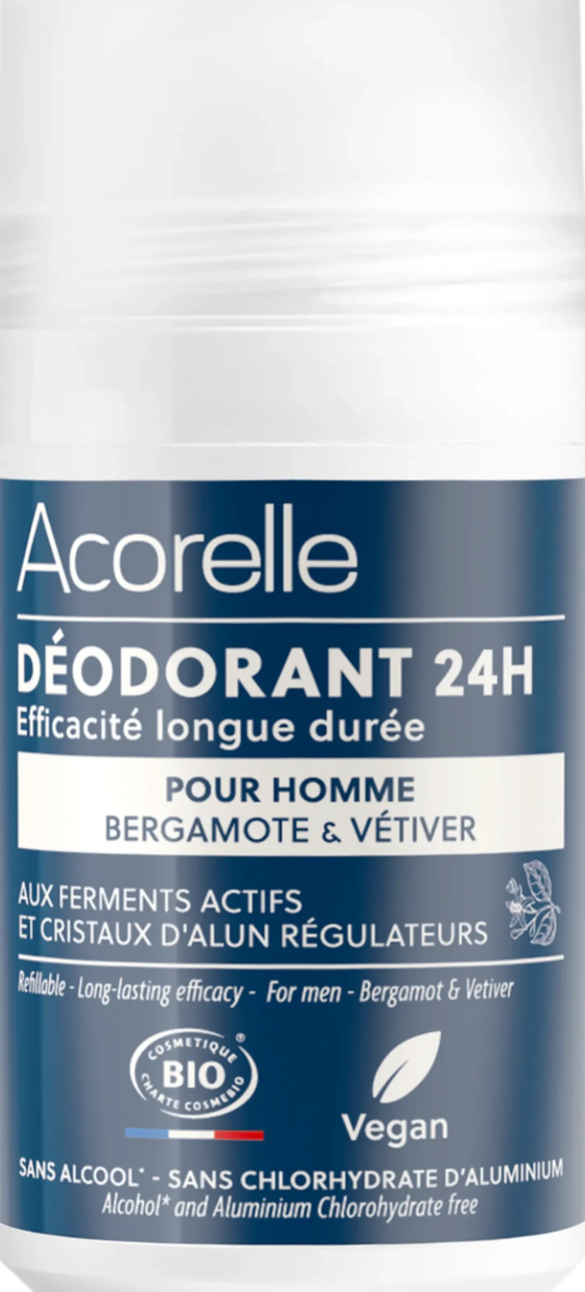 Pour Homme Deo Roll-on Bergamotto e Vetiver, 50 ml