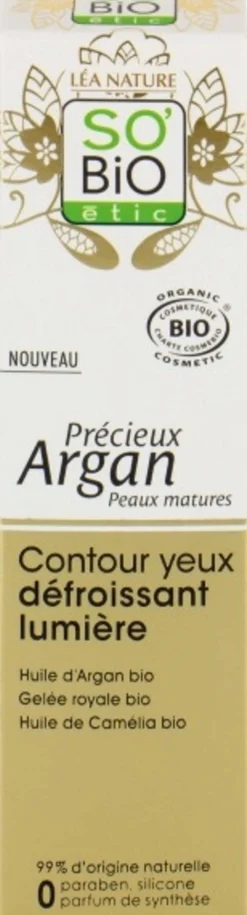 Précieux Argan - Contorno Occhi Illuminante e Levigante, 15 ml