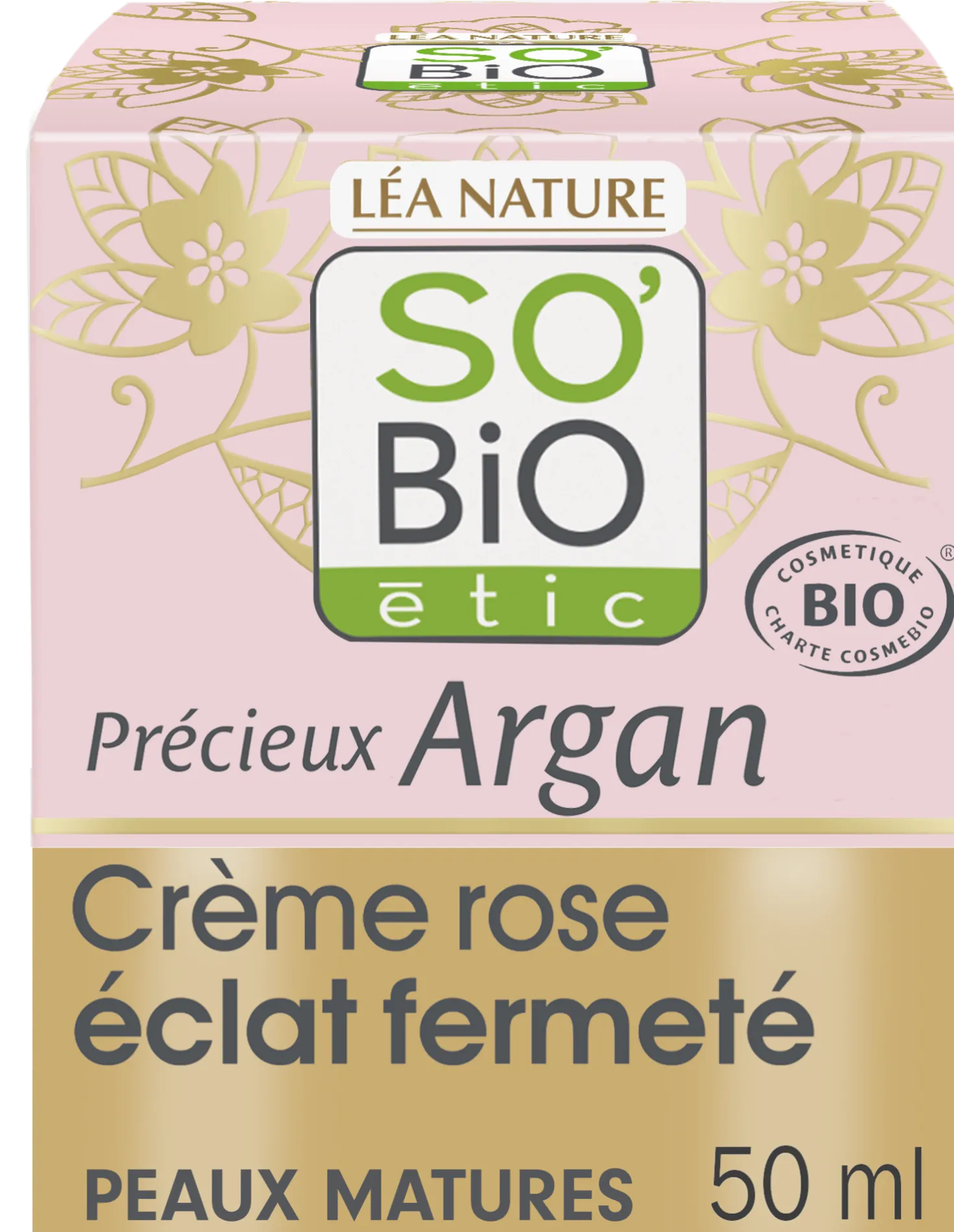 Précieux Argan - Crema Rassodante alla Rosa, 50 ml