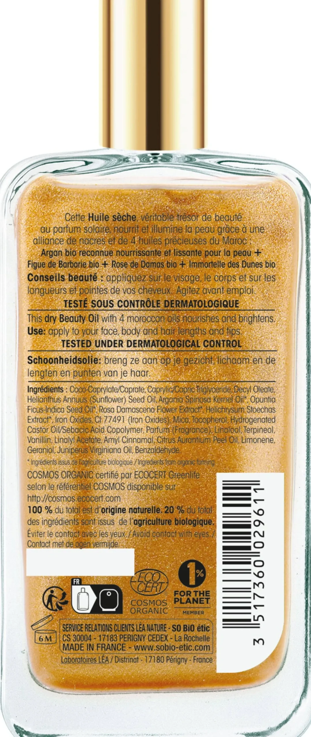 Précieux Argan - Olio Secco Dorato, 100 ml