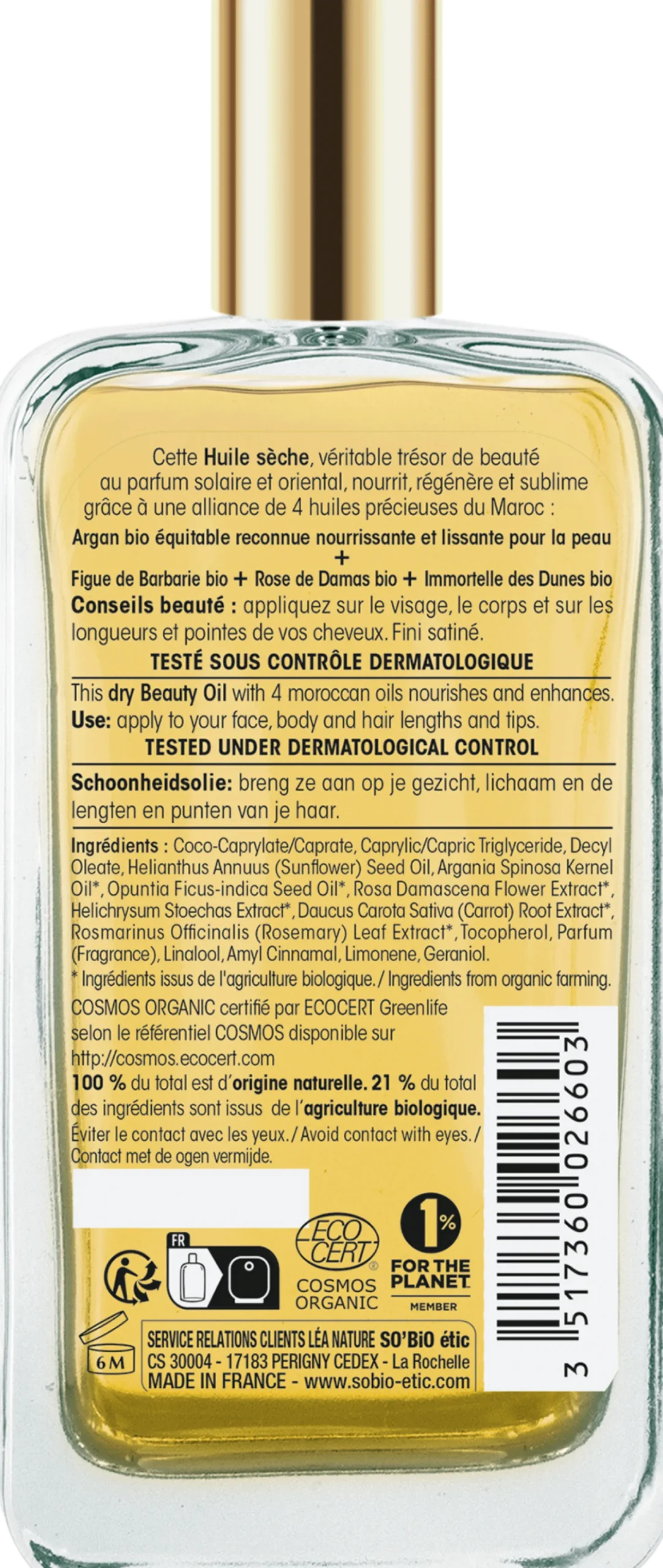 Précieux Argan - Olio Secco, 100 ml