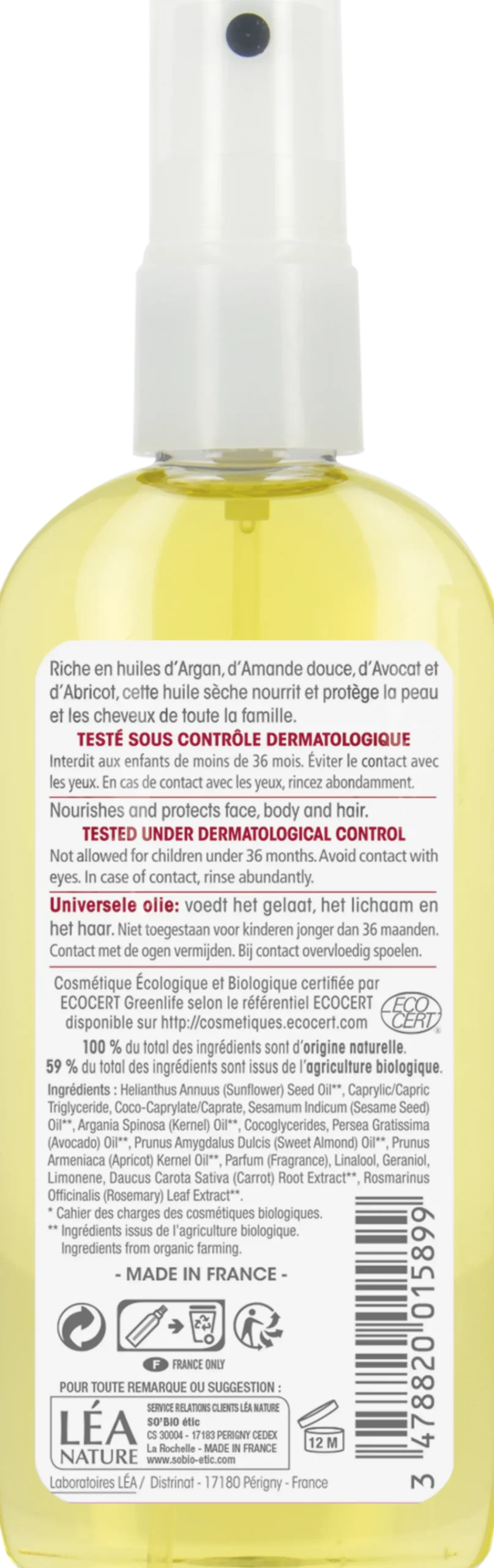 Précieux Argan - Olio Universale, 100 ml