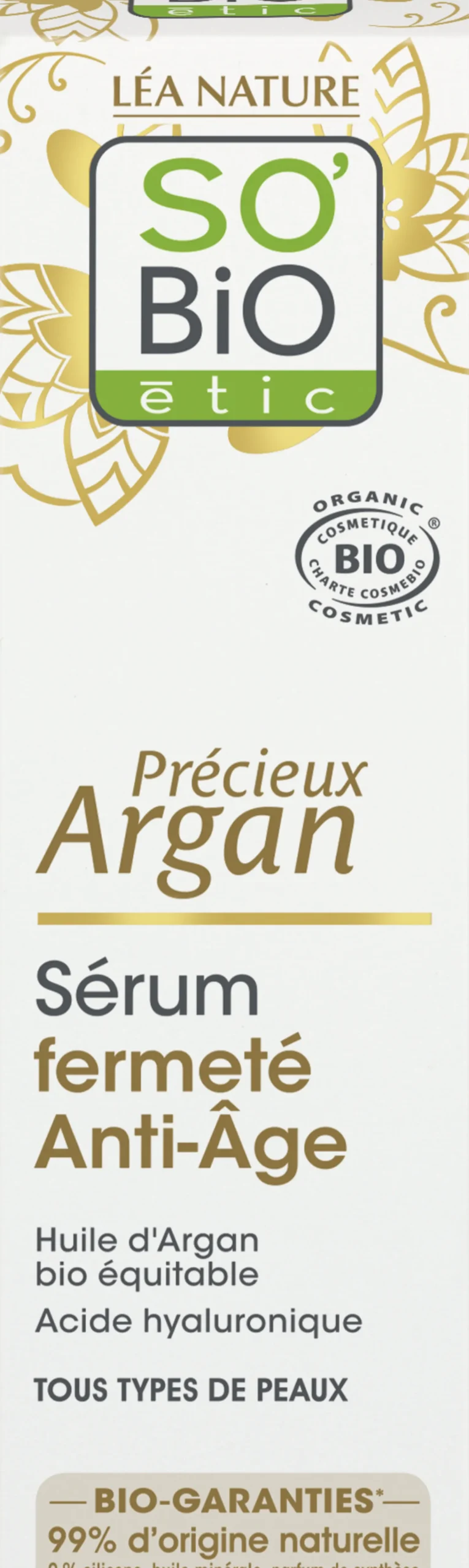 Précieux Argan - Siero Rassodante Anti Rughe, 30 ml
