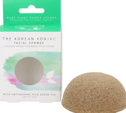 Premium Facial Puff with Green Tea, 1 pz.